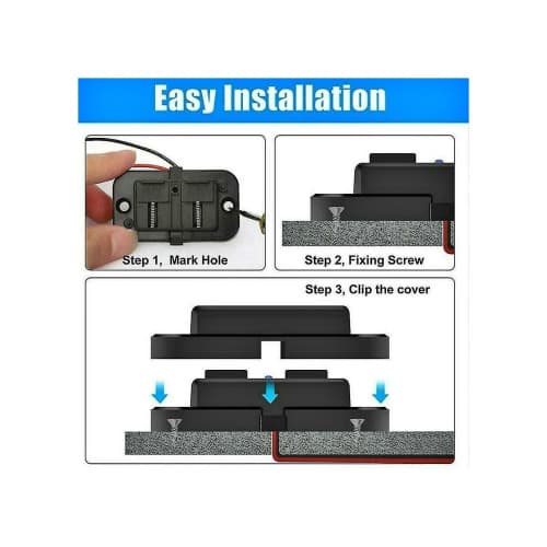 Panou mufa USB QC3.0 + PD Cod: QT084 3