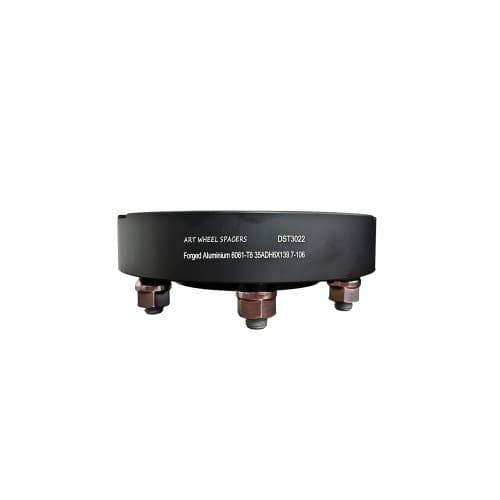 Distantier jante auto 6x139.7 35mm prindere dubla cu piulite M12x1.5 Negru 106 Cod: DST3022