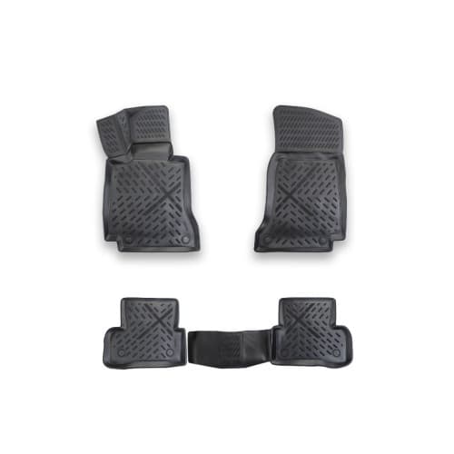 Covoare cauciuc tavita compatibile Mercedes Clasa C W205 2014-2020 Cod: A80-X143