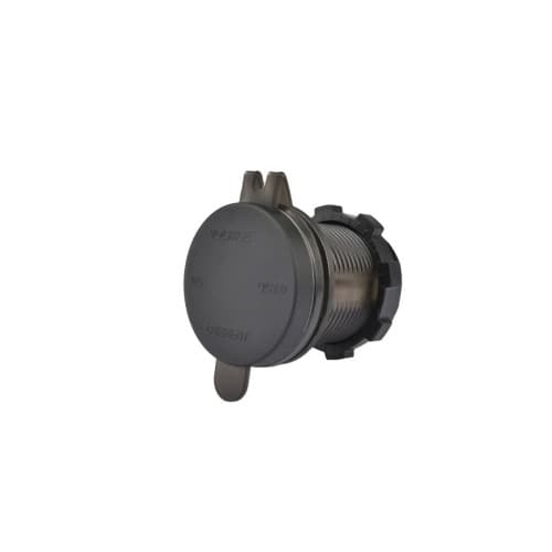 Mufa bord incarcator USB QC3.0 + voltmetru 12-24V Cod: DS2031 2