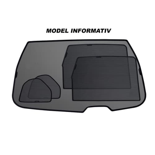 Perdele auto ART Luxury compatibil VW Golf 5 Hatchback 2003-2008 COD: LUX517 2