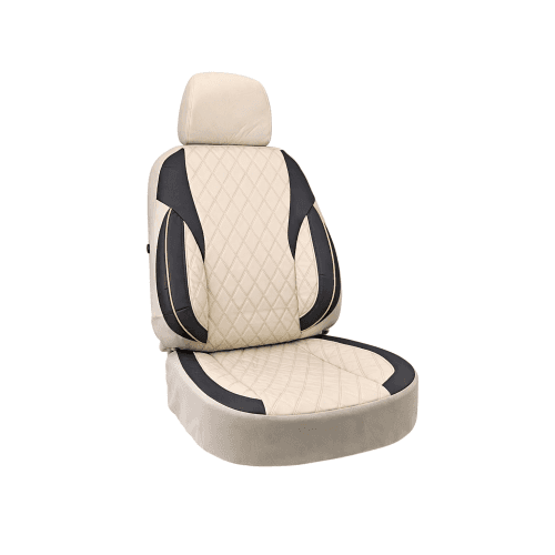 Huse scaune auto universale fractionate Premium fata si spate compatibile dimensiuni standard bej negru Cod: HNG1101-3 2