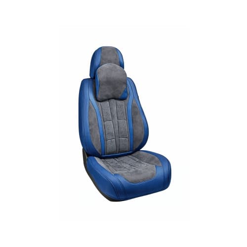 Huse scaune auto universale fractionate 9D Premium fata si spate albastru gri antracit Cod: HNG1407-2 3