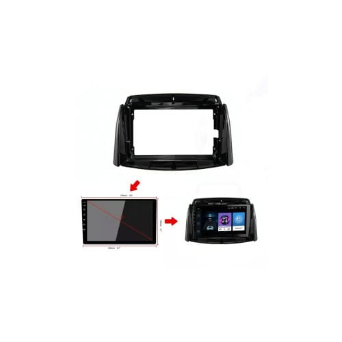 Rama Navigatie 9" cu cablaj si modul canbus compatibila Renault Koleos 2008-2016 Cod: NV3167/ GR3 4