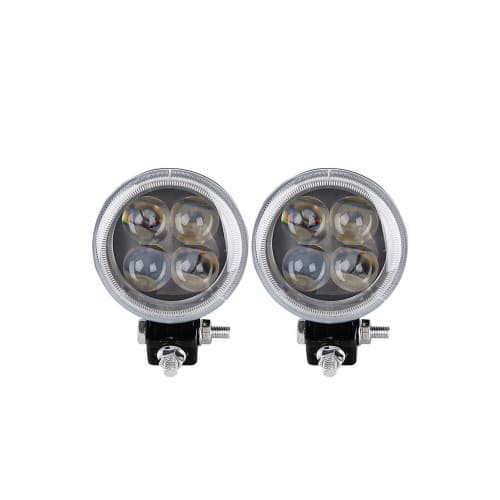 Proiector LED 12W Spot 4D cu angel eyes 12/24V Cod: ART32012