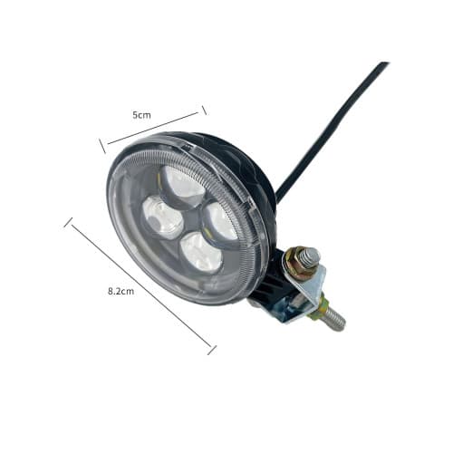 Proiector LED 12W Spot 4D cu angel eyes 12/24V Cod: ART32012 4
