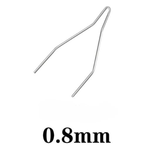 Set 100 cleme pentru pistol de reparat obiecte din plastic 0.8mm Cod: K18028-16