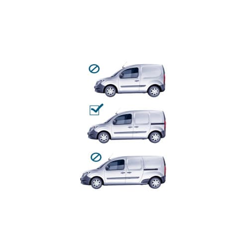 Set bare portbagaj longitudinale compatibil Renault Kangoo 2008-> Cod: ER-BALON-01 / ER-A 3