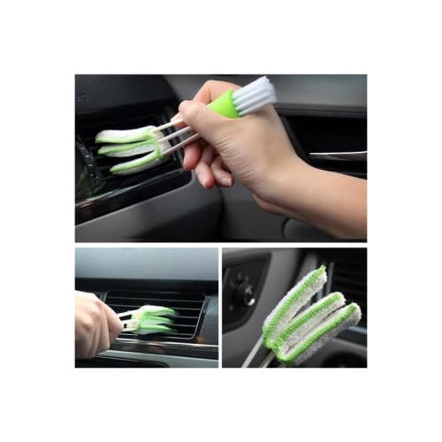 Perie curatare ventilatie auto microfibra 3 brate cu perie fibre sintetice Cod: G411 2