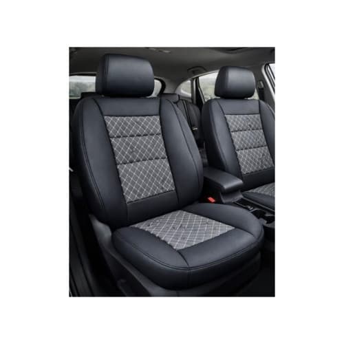 Huse scaune auto universale premium cu bancheta spate fractionata negru Cod: F3001-P45