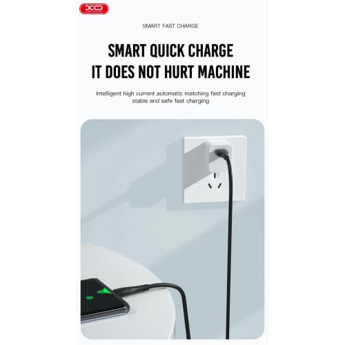 Cablu pentru incarcare 6A Quick Charge si transfer date Micro USB COD: XO-NB185-M 2