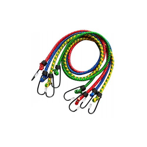 Chinga elastica bagaje 80cm x 8mm cu carlige metalice Cod: AH033 2