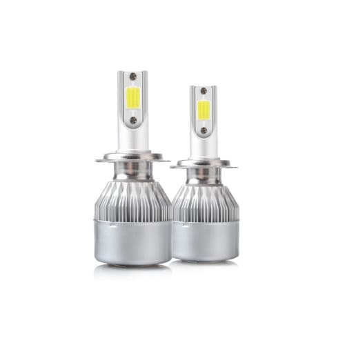 Set becuri LED H7 18W 3500 lumeni 6000K 12–24V Cod: C6-H7 2