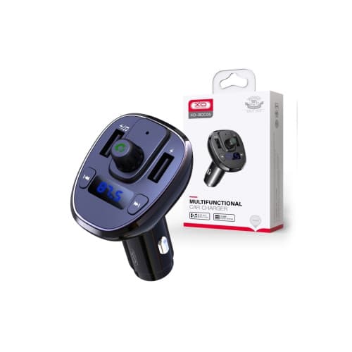 Modulator MP3 SMART cu functie handsfree auto Bluetooth si incarcator auto 18W 12V-24V Cod: XO-BCC05