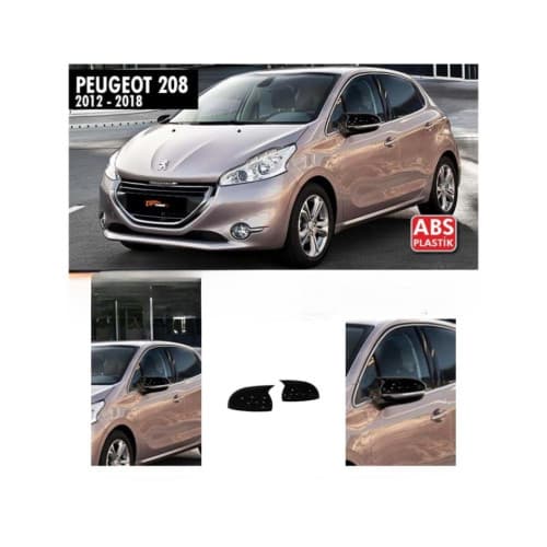 Capace oglinda tip Batman compatibile Peugeot 208 2012-2018 Cod: BAT10058 / C572-BAT2