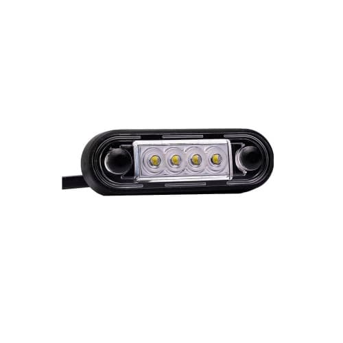Lampa gabarit, 84x27, LED, slim, rosie, cu 2 garnituri bullbar, Fristom , Cod: FT-073C