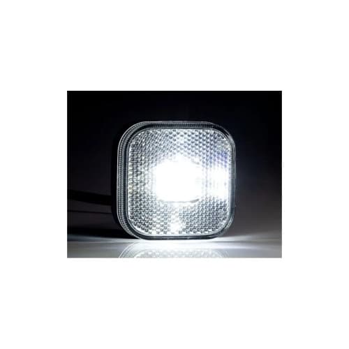 Lampa gabarit 62x62, LED, alba, 12-36V, Cod: FT-027-B 3