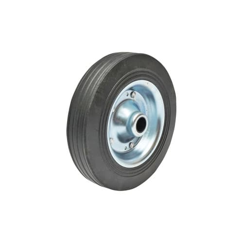 Roata de cauciuc 200X50mm cu janta metalica pentru roata de sprijin remorca prindere pe ax fi20mm Cod: BK90285 2