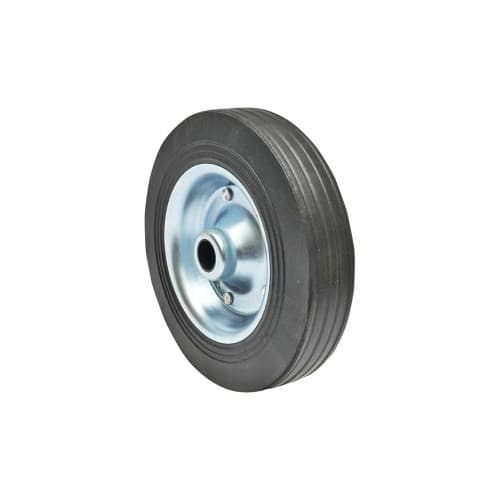 Roata de cauciuc 200X50mm cu janta metalica pentru roata de sprijin remorca prindere pe ax fi20mm Cod: BK90285 3