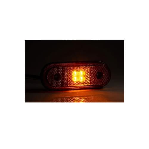 Lampa gabarit 118x46, LED, galbena, 12-36V, Fristom Cod: FT-020Z 3