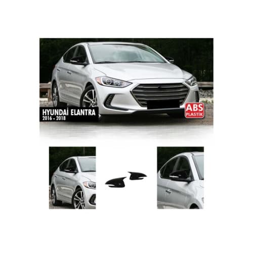 Capace oglinda tip BATMAN compatibile Hyundai Elantra 2016-2018 cu semnalizare in oglinda Cod: BAT10115 / C541-BAT2