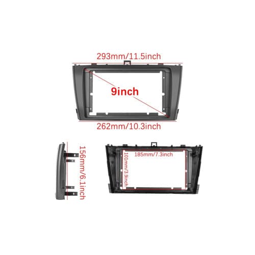 Rama Navigatie 9" cu cablaj compatibila Toyota Avensis 2009-2015 Cod: NV3199 / GR1 3