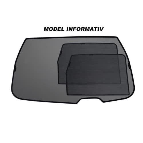 Perdele auto ART Luxury compatibil FORD Fiesta MK6 Hatchback 2008-2017 COD: LUX105 2