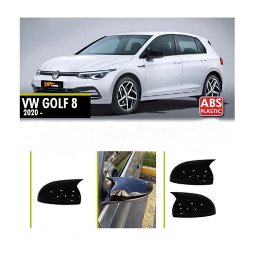 Capace oglinda tip BATMAN compatibile Volkswagen Golf Mk8 2020-> Cod: BAT1037 / C593-BAT2