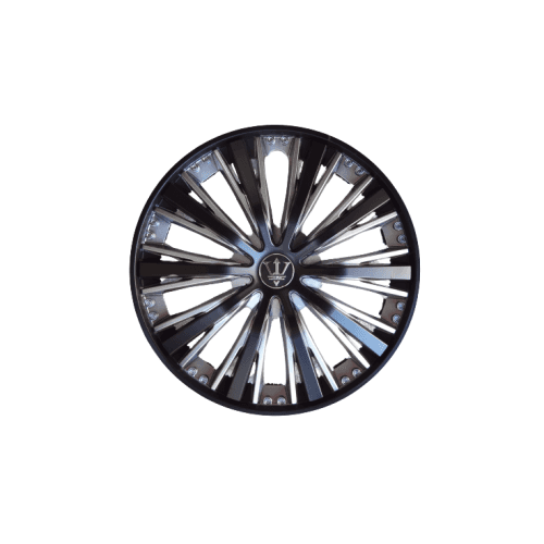 Set 4 capace roti model EVO negru+gri antracit 15" Cod: WM2-1GR-15