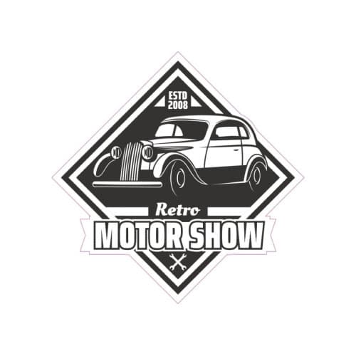 Abtibild TAG RETRO MOTOR SHOW Cod: TAG 018 / T2