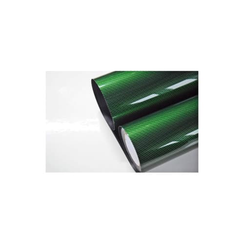 Rola folie carbon Verde 9D Premium 1,5mx16,8m Cod: N-GTC04D