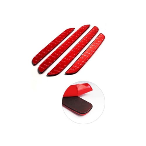 Set 4 ornamente protectie praguri din cauciuc compatibil Logan III Cod: PRGC001LG 3