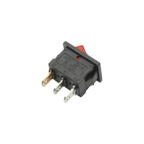 Buton intrerupator ON OFF cu 3 pini 12V 10A 250V 6A Breckner Germany Cod: BK77243/ EK78 3