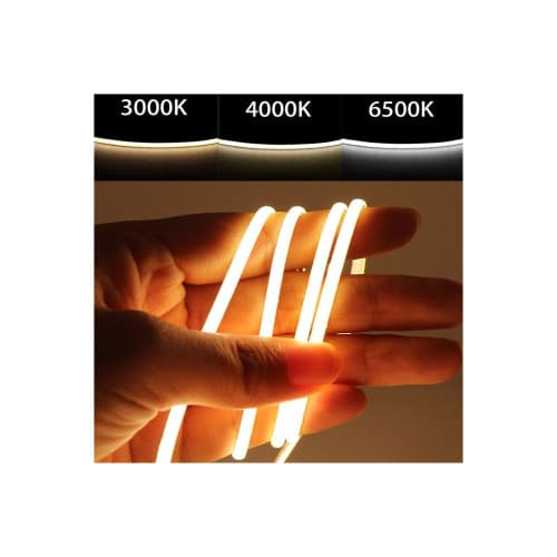 Banda LED COB latime 8mm 12V , alb rece , 5 metri ,12W/metru Cod: HH-C580 3