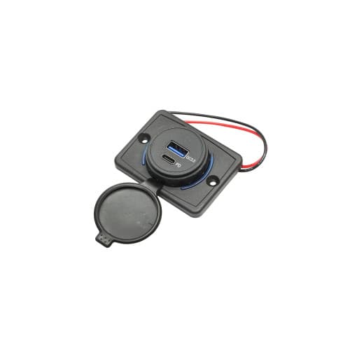 Incarcator auto universal dublu 12-24V Tip C USB Cod: BK69982