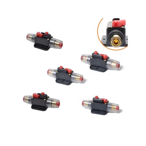 Siguranta automata cu buton reset 80A Cod: A207 2