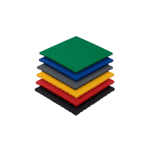 Pardoseala modulara plina PP 40x40x1.8cm garaj trafic intens Verde Cod: PM10012 2