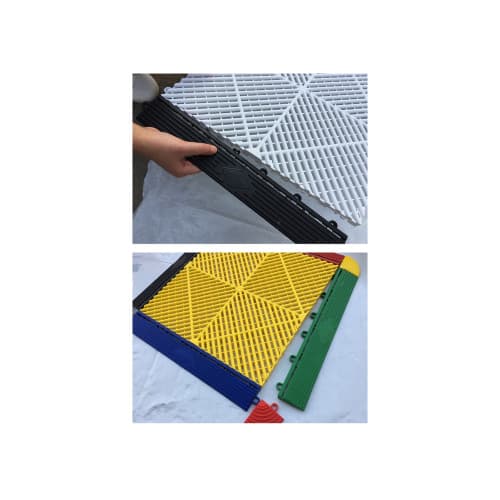 Pardoseala modulara ventilata PP 40x40x1.8cm garaj trafic intens Verde Cod: PM10006 4