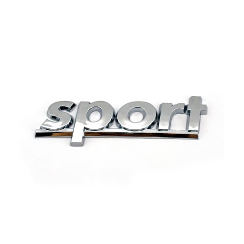 Ornament Sport crom auto universal 11x3.2cm Cod: S02