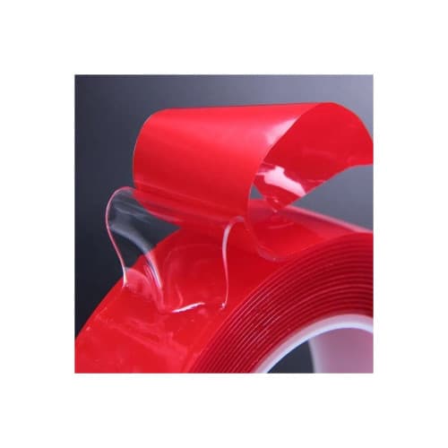 Banda dublu adeziva transparenta profesionala 20mm x 25 m Cod: CDT2025 2