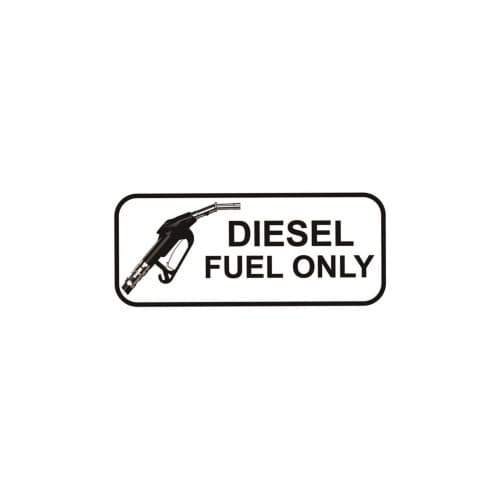 Abtibild "Diesel Fuel Only" Cod: XS-03