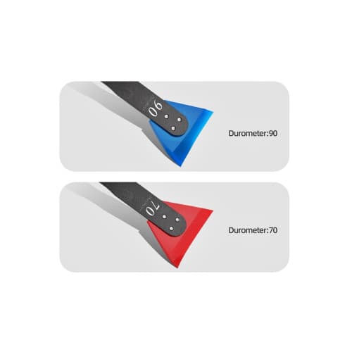 Racleta folie auto dubla din silicon 70/90 durometru Cod: HS-123 3