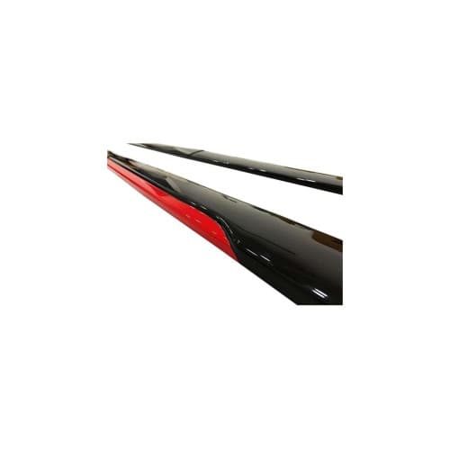 Set prelungiri ornament praguri laterale tuning, Negru Lucios-Rosu Cod: PRG1012 4