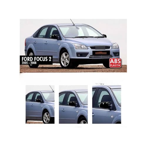 Capace oglinda tip Batman compatibile Ford Focus II 2004-2008 Cod: BAT10028 / C529-BAT2 3