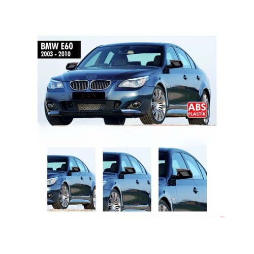 Capace oglinda tip Batman compatibile BMW Seria 5 E60/E60 LCI 2003-2010 Cod: BAT10015 / C512-BAT2 2