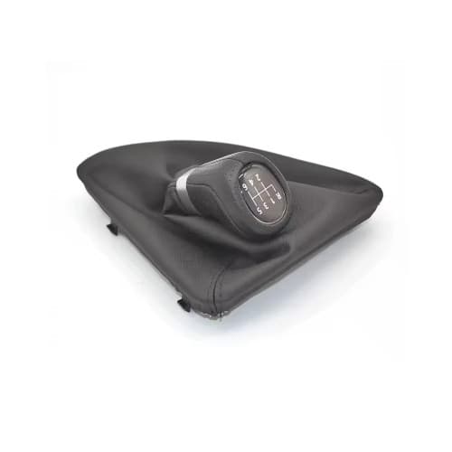 Manson schimbator imitatie piele si maner compatibil BMW cu 2 adaptoare pentru 5 si 6 viteze Cod: SC-65 2