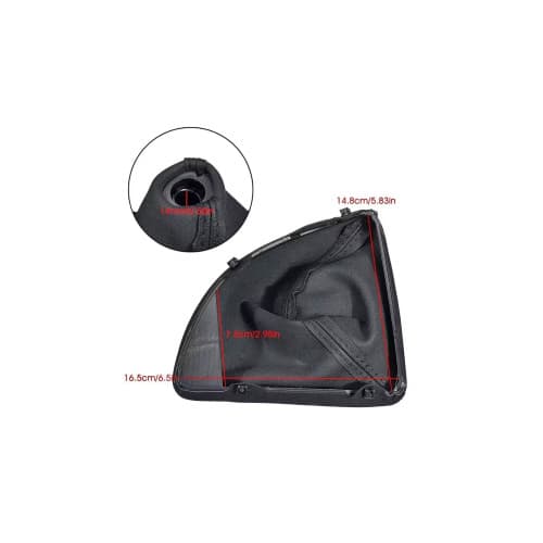 Manson schimbator imitatie piele si maner compatibil BMW cu 2 adaptoare pentru 5 si 6 viteze Cod: SC-65 4