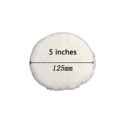 Pad abraziv din blană pentru polishare, diametru 125 mm Cod: PGP01 4