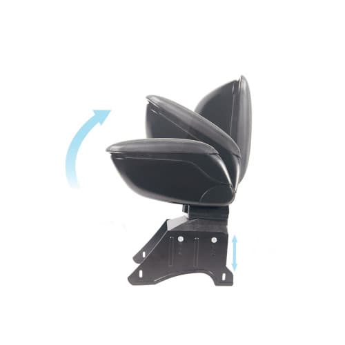 Cotiera auto universala neagra cu suport metalic Cod: 48014 2