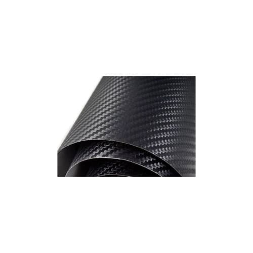 Folie carbon 3D neagra cu tehnologie eliminare bule 1m x 1.5m Cod: CF-10BL / MQ-05